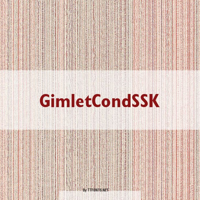 GimletCondSSK example